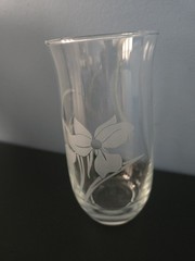 Crystal Clear Industries Crystal Floral 16 oz Glasses Made In Turkey Replacement
