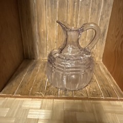 EAPG 1870s Richards and Hartley COBB aka Zipper small cruet no stopper