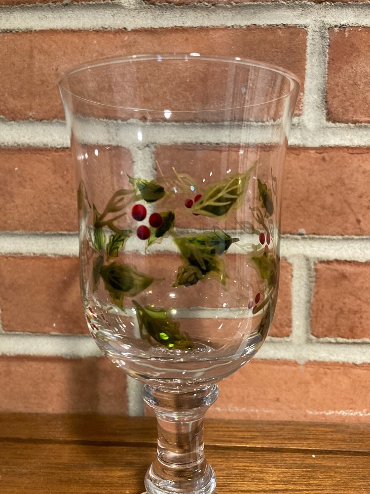 Canterbury goblets Holiday Elegance 4 in set