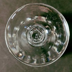 ORREFORS KAROLINA WATER GLASSES, Cut Lead Crystal, 6 oz, Made in Sweden, 6PCS