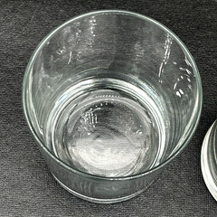 4 Etched Pineapple Double Old Fashioned Rocks Glasses Weighted Bottoms 4″