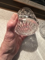 Waterford Roly Poly Tumblers Old Fashioned -Early Etched Mark: Per Each