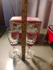 2 Sets Of 4 Libbey Cordial Glasses NIB