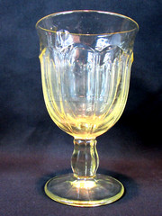4 NORITAKE Provincial HONEY YELLOW BEVERAGE Water 4 5/8″