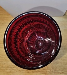 The Pioneer Woman «Adeline Red» Glass Champagne Flute ~ New with Tag