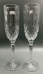 Marquis By Waterford – Markham -Champagne Toasting Flutes Set of 2 Crystal New!