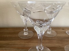 Tiffen Lenox Wreath Champagne/Sherbert Glasses (5)