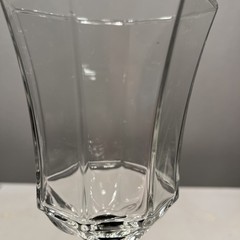 Vintage Luminarc France Black Stem Octime Wine/Water Goblets Set of 6