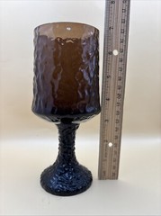 Lenox Impromptu Brown Footed Water Goblet