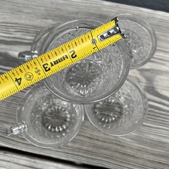 Imperial Cape Cod Glass Punch Bowl, Ladle & 10 Cups Elegant Clear Glass Wedding