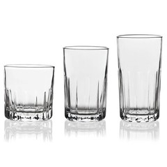 Libbey Brockton 14 Piece Drinkware Set (4 Tumbler, 5 Rocks and 5 Juice Glasses)