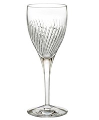 Waterford Carlow 4 Piece Wine Water Goblet 10 oz. Swirl Cut Ireland New in Box