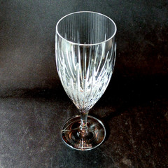 REED & BARTON SOHO ICED TEA GLASS, Cut Lead Crystal, 7 7/8″, 14 0z, GERMANY