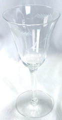 MCB35 by McBride Water/Wine Glasses Set Of Two 7 1/2″ Tall with 8oz Capacity