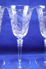 Rock Sharpe 2010-4 (4) water Goblets, 7 3/4″ (S10)