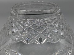 Galway Irish Crystal Candy Nut Trinket Dish Bowl Celtic Love Knot 5″ Diameter
