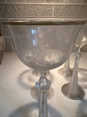 Vintage Goblets, Possibly Venetian