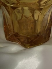 Three (3) Fairfield Amber by Anchor Hocking Old Fashioned Glasses