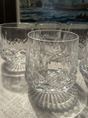 Waterford Roly Poly Tumblers Old Fashioned -Early Etched Mark: Per Each