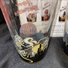 william sonoma vintage haloween tumblers With Box