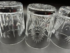 Set of 4 ~ Waterford Crystal Millennium Series Double Old Fashioned ~ 4 3/8″ Tal