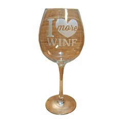 XL Jumbo Wine Glass I 🩷 More Wine 10″ Holds 750ml/25oz Bottle
