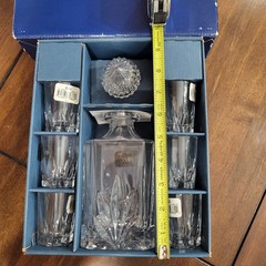 Mikasa Melodia Decanter + 6 Shot Glasses New OS