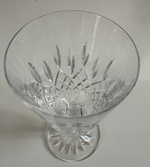 Vintage Waterford Lismore 7″ Tall Water Wine Goblet, Beautiful