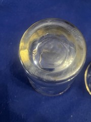 Qty 2 – Vintage Libbey Glass “Royal Fern” Flat 10oz Tumblers, 1956