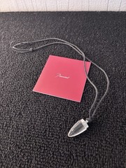 Baccarat Crystal Light Colored Necklace