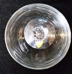 Tiffin Contemporary Pattern Stem 17581 Glass Champagne Original sticker 1954