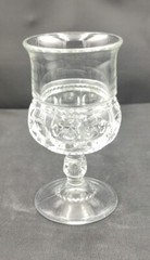 Tiffin-Franciscan King’s Crown Clear 3 5/8″ Wine Glass 1943-1962