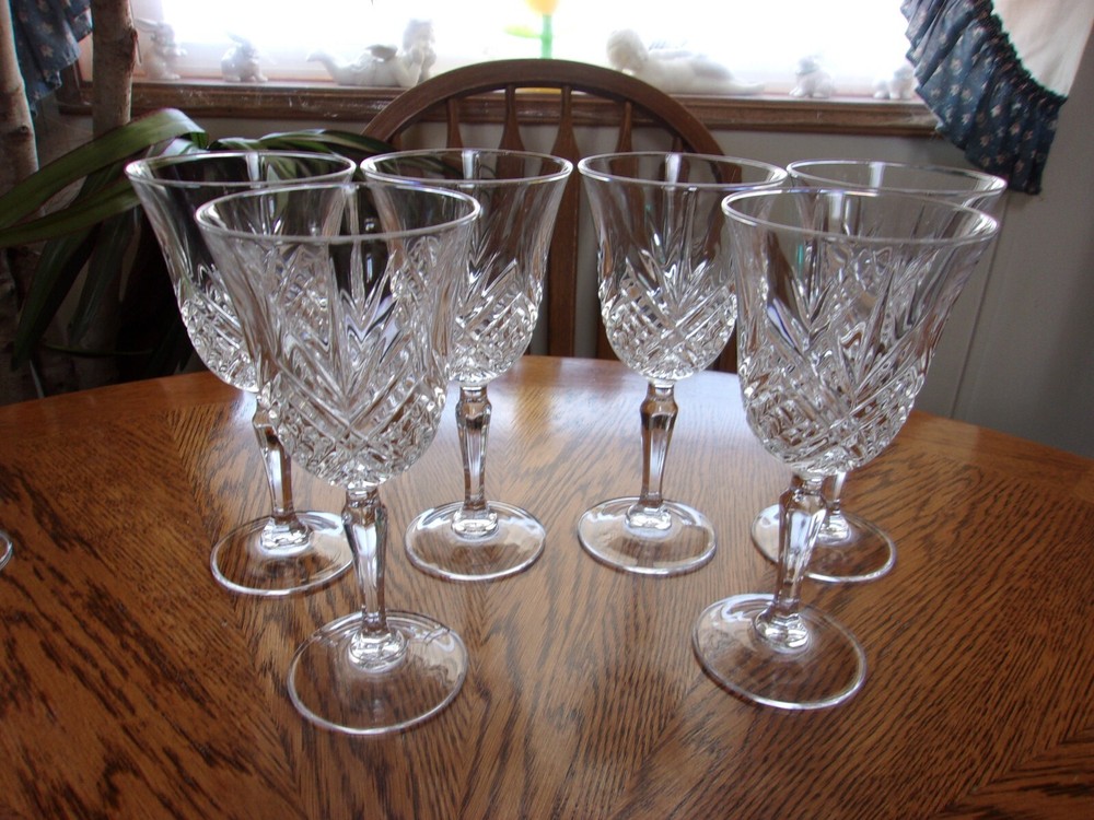 Wine Water 8 0z Cristal d’Arque Masquerade Crystal – Set of 6