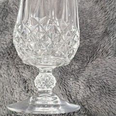 Vintage Set Of 6 Cristal D’Arques Durand Crystal Cordial Tea Goblets
