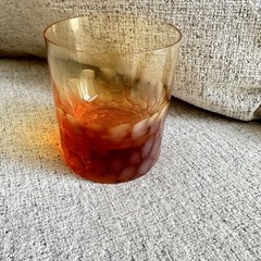 Moser Pebbles Topaz Double Old Fashioned DOF Tumbler 12.5 oz