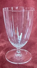 Mikasa Set of 4 Four Nicole Iced Tea/Beverage Glasses 6”x 3 1/2” Blown Glass