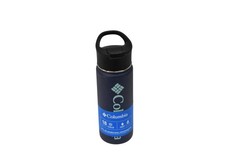 Columbia Tumbler Glass Blue 18 Oz / 530 ML Branded Logo Double Wall Insulated