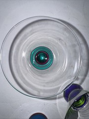 Vtg Dansk Spectra Multi-colored 4″ Cocktail Glasses Set Of 5 Beautiful MINT