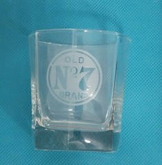 Jack Daniel’s Rocks Glass Whisky Low Ball Glasses Set Of 2