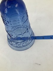 Vintage Mikasa Studio Nova Adirondack Southwestern Cobalt Blue Water Glass EUC