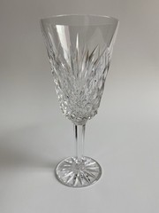 TYRONE ANTRIM Irish Crystal Clear Water Goblet 7 1/4”H RARE