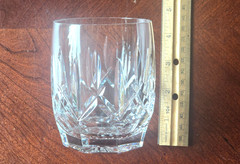 Waterford Lismore Connoisseur Rounded Tumbler Set of Four Etched Seahorse 7 oz