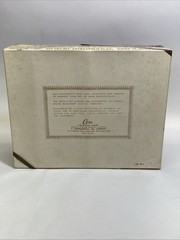 Vintage New! Rare CERA Cranes In White Ties Set Of 6 MCM Cocktail Tumblers