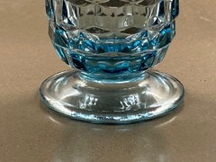 Vintage Whitehall Blue Iced Tea Straight Rim Footed Tumbler – Indiana Glass