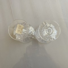 Nachtmann Noblesse Crystal Cocktail Coupe Martini / Champagne Glasses Set of 2