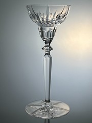 Beautiful ARCTIC LIGHTS by Mikasa Crystal Single Candlestick 8 1/2 » EUC