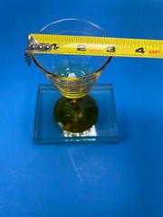 Liquor Cocktail Forever Amber Glass By Libbey Glass Company 4oz Rare Vintage C76