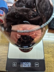 Vintage Libbey Black Amethyst Wine Water Glass Goblet Stemware 7″ replacement