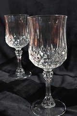 CRYSTAL DRINKING GLASSES – SET OF 4
