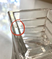Rosenthal Studio Linie German Crystal Twisting Cubis Turnus Tumbler Barware